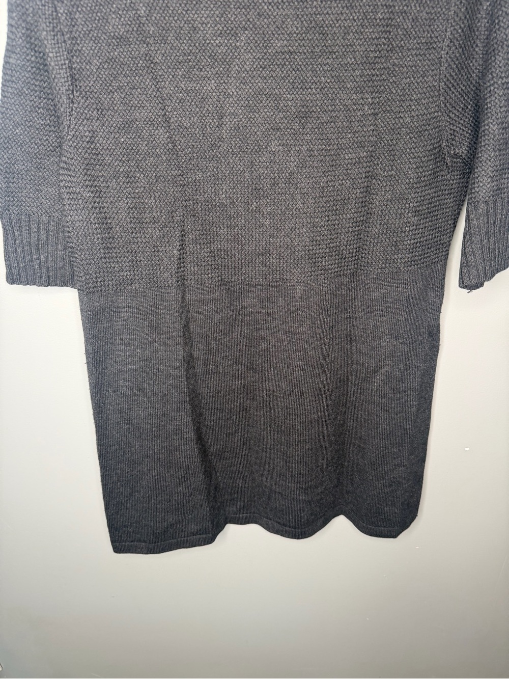 Eileen Fisher Merino Wool Turtleneck Sweater Tunic - Picture 7 of 9